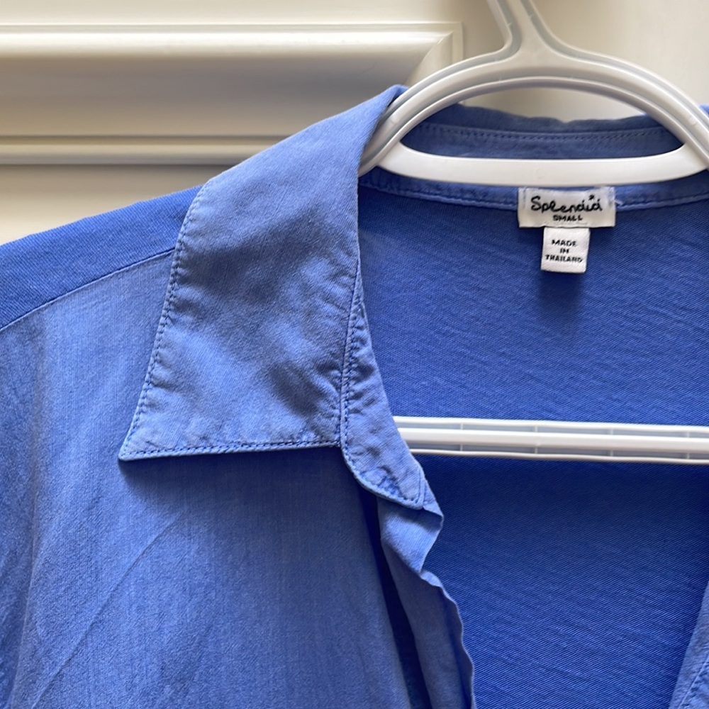 Splendid Blouse - Blue - Picture 5 of 6
